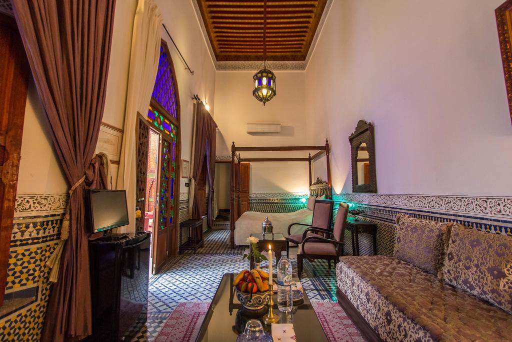 Riad - Dar Al Andalous Фес Екстериор снимка
